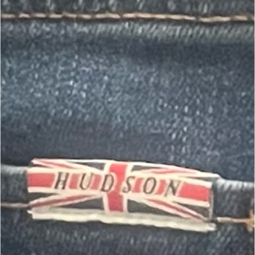 2 Hudson Dark Blue Denim Jean shorts - Picture 4 of 4